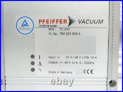 SplitFlow 310 Pfeiffer PM P05 221 A Turbomolecular Pump Sciex 5041950 Working