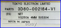 TEL Tokyo Electron 3D80-002184-V1 Turbomolecular Pump VG250A 4mm Net New Surplus