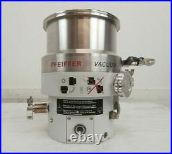TMH 1001 P Pfeiffer PM P03 300 G Turbomolecular Pump 101621 Hours Tested Working