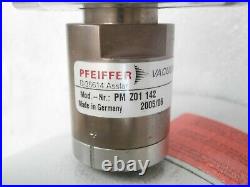 TMH 1001 P Pfeiffer PM P03 300 G Turbomolecular Pump 101621 Hours Tested Working