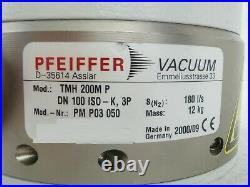 TMH 200M P Pfeiffer PM P03 050 Turbomolecular Pump Used Tested Working