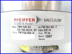 TMH 520 SG Pfeiffer PM P02 425-A Turbomolecular Pump Working Turbo Surplus