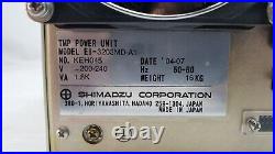 TMP Shimadzu EI-3203MD-A1 Turbomolecular Pump Controller