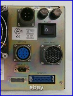 TMP Shimadzu EI-3203MD Turbomolecular Pump Controller 2.0K Temp Alarm As-Is