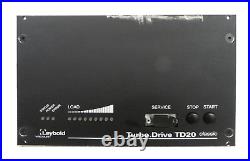 TURBO. DRIVE TD20 Leybold 800075V0001 Turbomolecular Pump Controller Turbo Tested