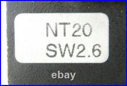 TURBOTRONIK NT 20 Leybold 857 20 Turbomolecular Pump Control NT20 SW2.6 Scuffs
