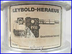TURBOVAC 50 Leybold Heraeus 854 01 Turbomolecular Pump Turbo Untested As-Is