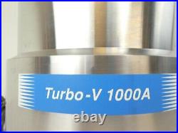 Turbo-V 1000A Varian 9699093S001 Turbomolecular Pump Turbo Working Surplus