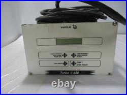 Turbo-V 550 C. U. Varian 9699544 Turbomolecular Pump Controller Turbo 50-60HZ