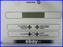 Turbo-V 550 C. U. Varian 9699544 Turbomolecular Pump Controller Turbo 50-60HZ