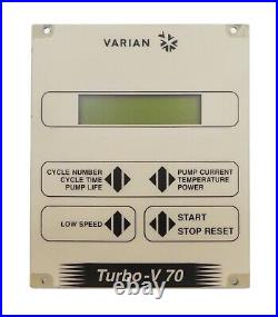 Turbo-V 70 Varian 9699505 Turbomolecular Pump Controller Untested Spare