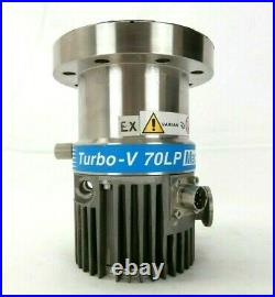 Turbo-V 70LP MacroTorr Varian 9699366 Turbomolecular Pump Turbo Tested Working