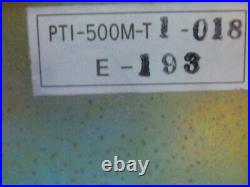 ULVAC PT-500M PTI-500M-T Turbo Molecular Pump Controller