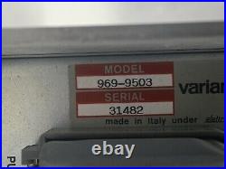 Varian 969-9357S002 V70 Turbomolecular Pump with 969-9503 Turbo Pump Controller