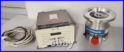 Varian TV-300HT Turbo-V Turbomolecular Pump Macro Torr 9699039 + Controller CU