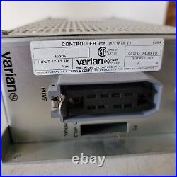 Varian TV-70 Turbo High Vacuum Pump Kit 9699357 with TV70 Controller 9699507S003