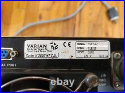 Varian Turbo-V 2000HT 9699562 Turbomolecular Vacuum Pump Controller