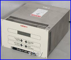 Varian Turbo-V 300 ICE Turbo Vacuum Pump Controller TV Turbomolecular 9699433