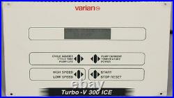 Varian Turbo-V 300 ICE Turbo Vacuum Pump Controller TV Turbomolecular 9699433