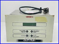 Varian Turbo-V 300HT, 4 Turbomolecular Pump Controller With POWER CORD / USED