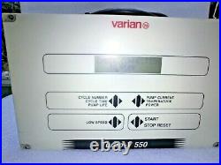 Varian Turbo-V 550 Turbomolecular Vacuum Pump Controller, 9699544,120Vac, It&7752