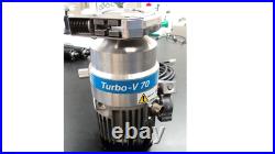 Varian Turbo V-70 model 969-9359 Turbomolecular Pump with 969-9505 Controller