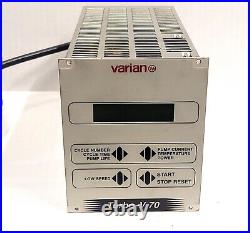 Varian V250 Turbo Vacuum Pump Newely Rebuilt With V250 Controller And Cable