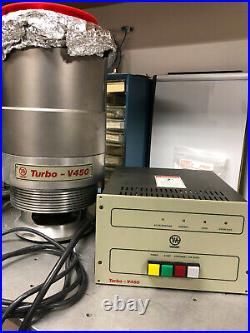 Varian V450 Turbomolecular Pump and Controller